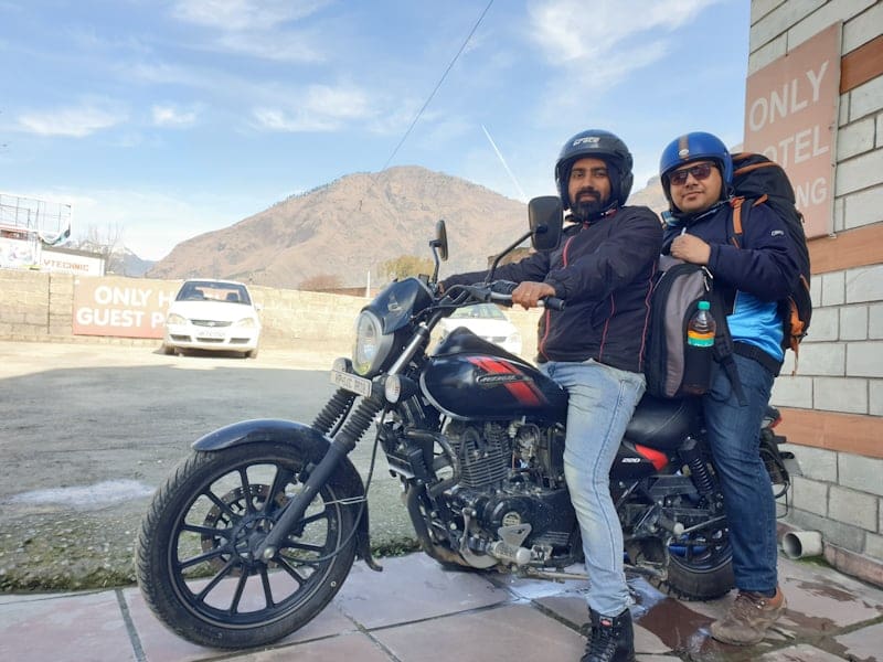 they are ready for manali leh bike trip