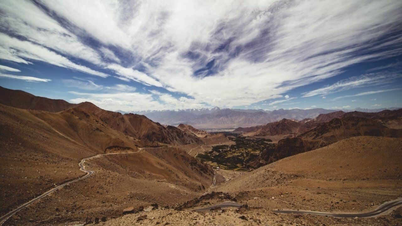 manali leh weather